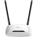 Produktbild: TP-Link TL-WR841N N300 WLAN-Router, 300 Mbps WLAN, nur 2,4 GHz, unterstützt keine DSL-Funktion, geeignet für Wohnungen mit 1–2 Zimmern