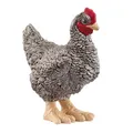 Produktbild: schleich Farm World | Plymouth Rock Huhn 13997 | schleich Bauernhof Spielfigur | detailgetreue Tierfiguren | tolles Geschenk für Jungen und Mädchen | Bauernhof Spielzeug ab 3 Jahre | 2 x 4 x 4 cm
