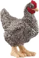 Produktbild: Schleich 13997 - Farm World, Plymouth Rock Huhn, Tierfigur, Höhe: 6 cm