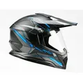 Produktbild: BNO Motorradhelm BNO Cross-3 Integralhelm, Crosshelm mit Visier, Visier Wechselbar, Schild Abnehmbar, volle ECE Prüfung 55 cm