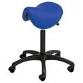 Produktbild: Sport-Tec Sattelhocker Standard mit Polster und Rollen, Rollhocker, Arbeitshocker