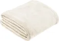 Produktbild: REDBEST Microfaserdecke Amarillo, Fleece-Wohndecke, Sofadecke Natur Größe 150x200 cm - kuscheliger Teddyfleece, extra weich warm, pflegeleicht, waschbar