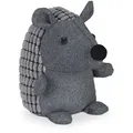 Produktbild: Relaxdays - Türstopper Igel, Stoff, Für Boden, Innen, Dekorativer Türpuffer Tier, Weich, Schwer, 20 Cm Hoch, Dunkelgrau