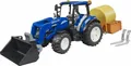 Produktbild: Bruder 02187 New Holland T5.120 mit Frontlader, Ladekasten, Gabeln + 1 ...