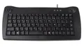 Produktbild: 5060055466706 Miniklawiatura kulkowa przewodowa, kolor: Czarny, USB, AZERTY, RS