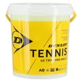Produktbild: Dunlop Tennisbälle Training (drucklos) gelb 60er inkl. Eimer