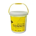 Produktbild: Dunlop Tennisball Training Gelb 60 Stück Eimer - für Coaching und Trainingseinheiten