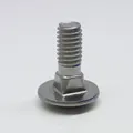 Produktbild: dely trade Verbindungselemente 10 Stück Schlossschrauben M8 x 25 Edelstahl A2 Silber Flachkopf Flachrund