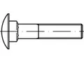 Produktbild: 100 x Flachrundschrauben mit Vierkantansatz DIN 603 A 2 M 8 x 25 A 2, CAB FASTEN