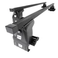 Produktbild: Stahl Dachträger für Mazda 2 Hatchback (2003-2007) O schwarz ohne Montagelemente