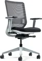 Produktbild: Yaasa Chair Classic Bürostuhl Ergonomisch, Weiß – Traglast 130 kg – Regulierbare Lordosenstütze – 3D-Armlehnen – Anpassbare Rückenlehne