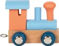 Produktbild: small foot Buchstabenzug Polar Lokomotive, Holzzug individuell kombinierbar, zum Dekorieren und Verschenken, lachs, 12568