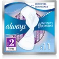 Produktbild: Always Infinity Long Size 2 Binden 11 St.