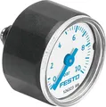 Produktbild: MA-27-10-M5 (526323) Manometer Anzeigebereich [bar]:0 bis 10bar Nenngröße Manometer:27