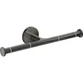Produktbild: hansgrohe AXOR UNIVERSAL Circular Toilettenpapierhalter, doppelt, 42857330, Farbe: Polished Black Chrome