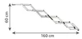 Produktbild: Hundetreppe Katzentreppe Treppe Stoßstangenschutz faltbar Aluminium rutschfest