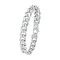 Produktbild: Amor Armband Edelstahl Herren Armschmuck, 22 cm, Silber, Kommt in Schmuck Geschenk Box, 9418190