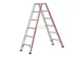 Produktbild: Hymer Stehleiter Hymer Stufenstehleiter beidseitig begehbar, 2x6 Stufen