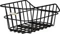 Produktbild: Basil Cento Fahrradkorb – Hinterrad – Aluminium – stabil und robust – ideal für Schule und Alltag – 45×33×21 cm – Schwarz