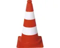 Produktbild: Leitkegel PVC tagesleuchtend rot-weiß Ø 30 cm H = 50 cm