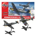 Produktbild: Airfix - 1/72 Supermarine Spitfire Mk.Vc vs Bf109F-4 Dogfighat Double - Plastikmodellbausatz