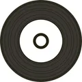 Produktbild: 50 MediaRange Rohlinge vinyl printable black CD-R 52x