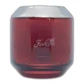 Produktbild: Fink Modernes Windlicht / Teelichthalter SMILLA Rot, H14cm & D12cm