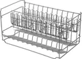 Produktbild: Bosch SMZ2014 Korbeinsatz Langstielgläser grau Geschirrspüler 60cm Zubehör