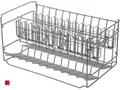Produktbild: Bosch SMZ2014 Korbeinsatz Zubehör Geschirrspüler Variabler Unterkorb-Einsatz