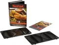 Produktbild: Tefal Wechselplatten-Set XA8008 Nr.8 | Teigtaschen Empanadas Platten für SW852D Snack Collection | schwarz/edelstahl