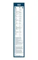 Produktbild: 2x Scheibenwischerblatt vorne Bügelwischblatt ohne Spoiler 3 397 010 405 BOSCH