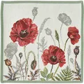 Produktbild: SANDER Poppy Meadow Tischläufer Tischdecke  Gobelin Mohnblumen 32 x 96 cm Rot