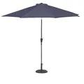 Produktbild: relaxdays Sonnenschirm rund, anthrazit neigbar Ø 300,0 cm, 1 St.
