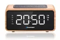 Produktbild: Blaupunkt CR65BT Radiowecker FM Bluetooth 60 Senderspeicher LED Display Uhr mit Doppelalarm und Schlummerfunktion