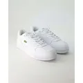 Produktbild: Lacoste T-Clip Sneaker Obermaterial: Leder und Textil weiß 45 EU