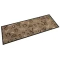 Produktbild: vidaXL Küchenteppich Waschbar Morgen Braun 60x180 cm Samt