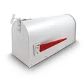 Produktbild: 13191/ US Mailbox Amerikanischer Briefkasten Wandbriefkasten Weiß