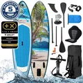 Produktbild: BRAST® SUP Board TROPIC | Aufblasbares Stand up Paddle | 320x81x15cm