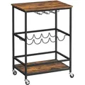 Produktbild: Servierwagen LR087B01 Schwarz/Dunkelbraun