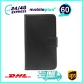 Produktbild: Leder Handyhülle Wiko Lenny Schwarz Schutzhülle Tasche Schutz Case 4250710570829