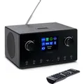 Produktbild: MEDION P85444 2.1 Internetradio mit Subwoofer (DAB+, UKW Radio, Spotify Connect, WLAN, Bluetooth, Streaming, Equalizer, Farbdisplay, USB, AUX, Weck...