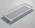 Produktbild: Profi Lichtschacht Abdeckung ALU 60 x 115 cm Kellerschacht Insekten Laub Schutz