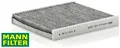Produktbild: MANN-FILTER CUK2545 Filter für Innenraumluft Innenraumfilter Filter