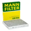 Produktbild: Innenraumfilter Mann Filter CUK 2545 für Audi Lamborghini Mercedes Seat Skoda VW