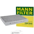 Produktbild: MANN-FILTER CUK 2545 Innenraumfilter VW MB SKODA AUDI LAMBO SEAT Aktivkohle