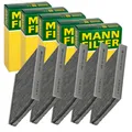 Produktbild: 5x MANN-FILTER CUK 2545 INNENRAUMFILTER AKTIVKOHLEFILTER 5-STÜCK!