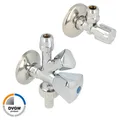Produktbild: SCHLÖSSER Kombi-Set, Eckventil & WAS-Ventil 1/2 Zoll (selbstdichtend) DVGW geprü