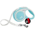 Produktbild: flexi® Comfort XS Gurt 3 m hellblau, Roll-Leine für Hunde bis 12 kg