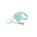 Produktbild: Flexi New Comfort Tape Grey & Light Blue Extra Small 3m Retractable Dog Leash/Le