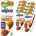Produktbild: alpro Mandeldrink ORIGINAL mit Calcium und Vitaminen, je 1 Liter, 8 Stück
